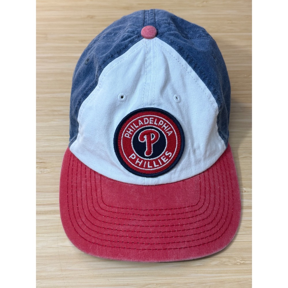 American Needle Philadelphia Phillies Hat Blue White Red Adjustable Cap MLB